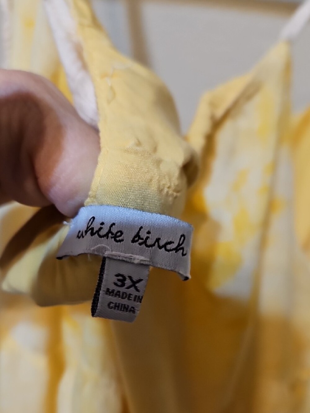 white birch Yellow Blue Pink Ombre Tiered Maxi Dress - Picture 7 of 7